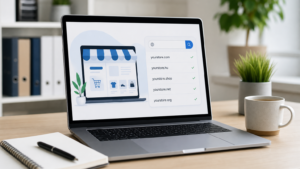 webshop domain név