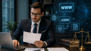 domain digitális szerződés