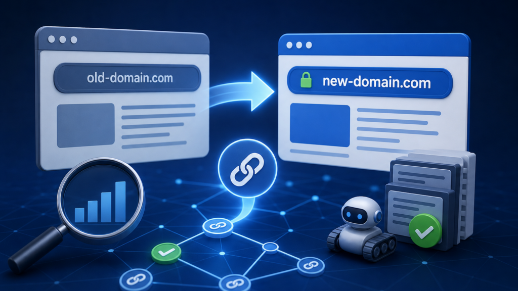 domain migráció duplikált tartalom SEO