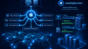 Hogyan működik a wildcard DNS
