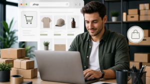 .shop domain előnyök webáruház