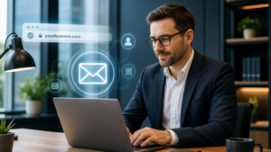 üzleti e-mail domain