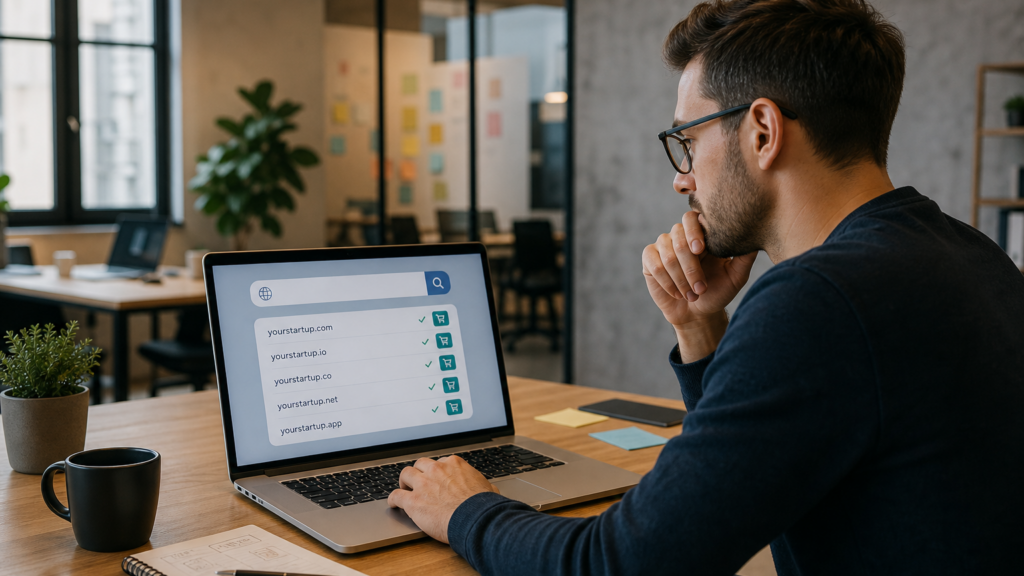 startup mvp domain vásárlás