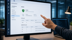 DNSSEC beállítás ellenőrzése