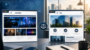 .media vs .hu domain