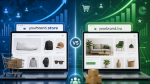 .store vs .hu domain