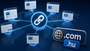 linképítés prémium domain