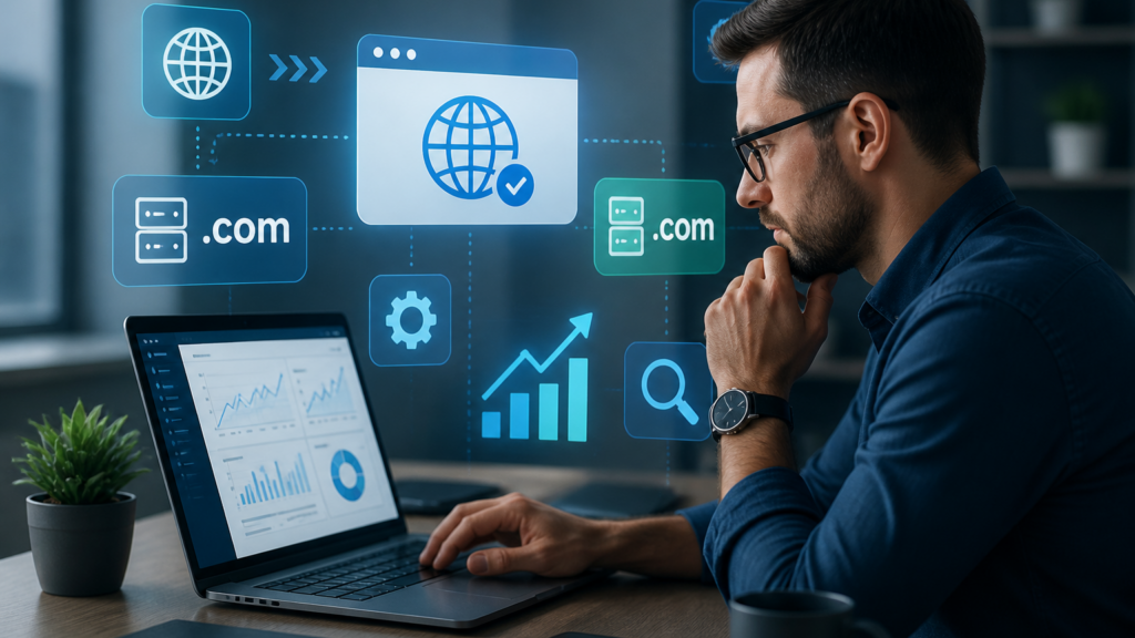 domain migráció eszközök SEO