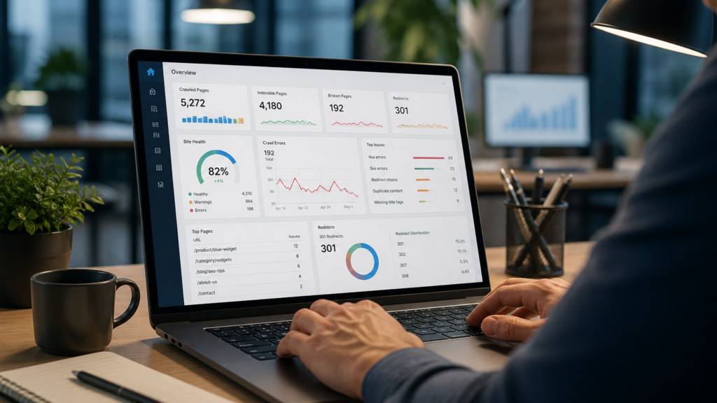 domain SEO problémák migráció után