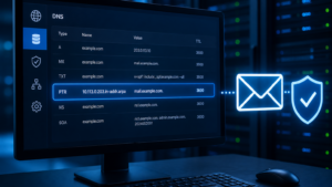 PTR rekord domain email