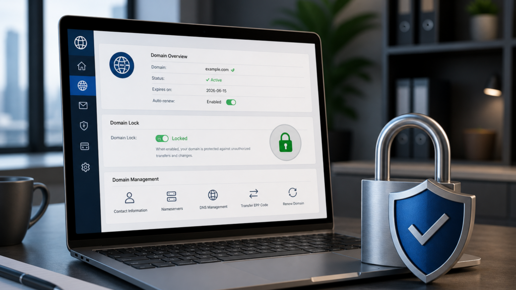 domain lock
