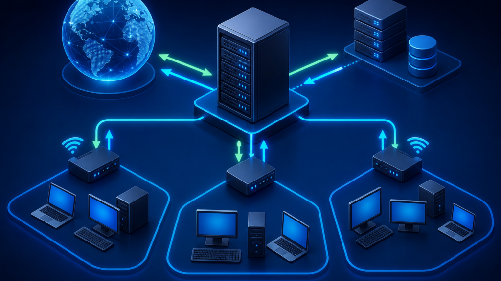 Hogyan működik a DNS forwarding