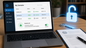 domain lock feloldás időzítése