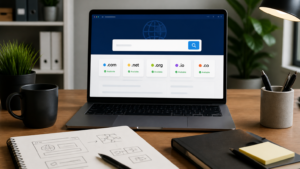 niche webshop domain választás